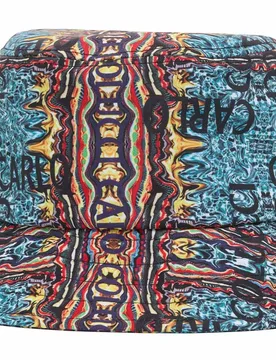 Bucket Hat mit Alloverprint - Mütze-Buckethat - mehrfarbig - Unisex - Size: S/M - Carlo colucci - FashionsVida