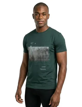 T-shirt à Manches Courtes Alps Maverick Pine Grove M - Atomic - FashionsVida