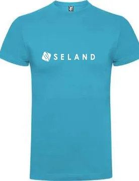 T-shirt à Manches Courtes New Logo Blue Light 2XL Homme - Seland - FashionsVida