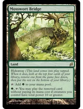 Mosswort Bridge (foil) Lorwyn - Magic: The Gathering - FashionsVida