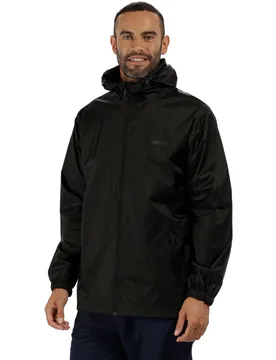 Mens Pack It Jacket - Black - Size 4xl - Regatta - FashionsVida