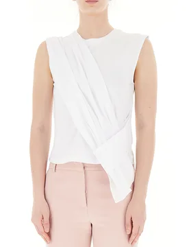 T-shirt con inserto BIANCO L - Liu jo - FashionsVida