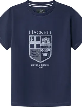 Maglietta A Maniche Corte Heritage Lrc Logo Old Navy 11 Anni - Hackett - FashionsVida