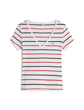 TJW SLIM ESSENTIAL RIB V SS female - XL - FashionsVida