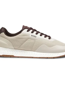Sneaker Titanium 1028011 Open Beige EU 45 - BOSS - FashionsVida