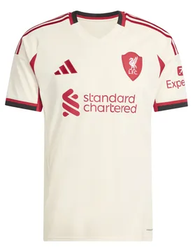 Auswärtstrikot Liverpool FC 2025/26 - Blanc - male - Size: M - Adidas - FashionsVida
