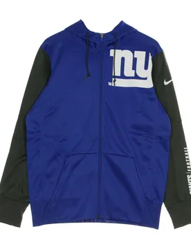Giacca Tuta Cappuccio Uomo Nfl Left Chest Mascot Full Zip Therma Hoodie Neygia Original Team Colors - NIKE NFL - FashionsVida