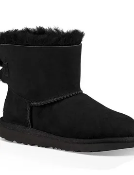 Australia Stivali Mini Bailey Bow Ii Black EU 33 1/2 - Ugg - FashionsVida