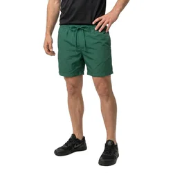 Pantaloncino Da Bagno Core Logo Medium Drawstring Wild Green S