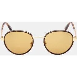 Gafa de sol unisex redonda en metal