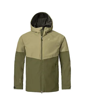 SCHÖFFEL Herren Wanderjacke Style Yew Zip-In olive 58 M - Schöffel - FashionsVida