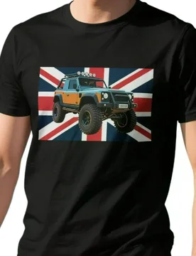 British 4x4 Drive Off-Road Defender T-Shirt. Summer Cotton Short Sleeve O-Neck Mens T Shirt New S-3XL - Aliexpress - FashionsVida