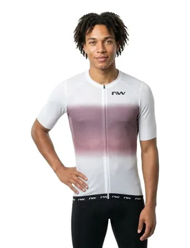 Maglia A Maniche Corte Blade Air White / Malve - Northwave - FashionsVida