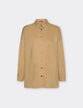 ELENA MIRO camicia lunga donna cammello - Elena Mirò - FashionsVida