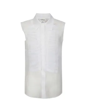 Parosh camicia bianco donna - P.A.R.O.S.H. - FashionsVida