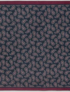 Pañuelo de hombre de seda diseño paisley - Roberto Verino - FashionsVida