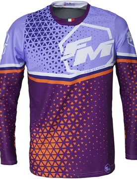 Maglia Moto Cross Enduro X28 EXAGON Lilla Amaranto taglia M - Fm racing - FashionsVida