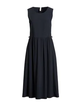 Midi-Kleid Damen Nachtblau 32 Damen - DUNO - FashionsVida