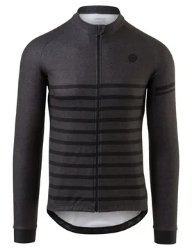 Maglia A Maniche Lunghe Melange Essential Iron Grey - AGU - FashionsVida