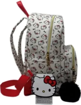 Mini Mochila Hello Kitty AOP - Redstring - FashionsVida