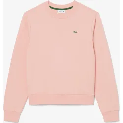 Sudadera de mujer de cuello redondo de felpa de corte holgado