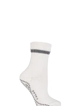 Pair Off White Cuddle Pads Ladies 5.5-8 Ladies - - White - Size: Small - Falke - FashionsVida