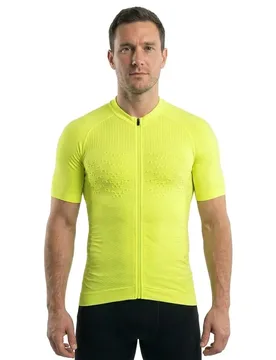 Maglia A Maniche Corte Effektor G2 Phyton Yellow / Arctic White - X-BIONIC - FashionsVida