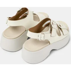 Sandalias de plataforma de mujer Tasha de piel