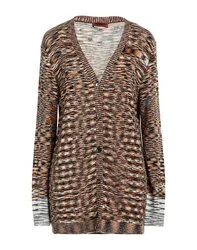 Strickjacke Damen Lederfarben 36 Damen