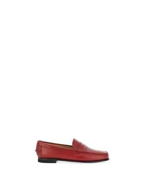 Mocassini in pelle ROSSO 8 - Sebago Docksides - FashionsVida