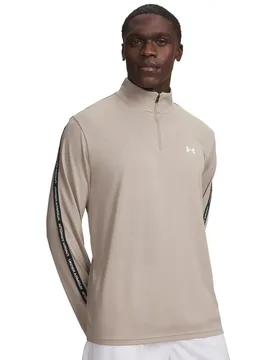 Sweat à Demi-zip Tech Taping Brown L - Under armour - FashionsVida