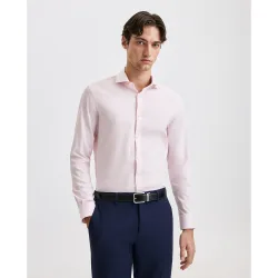 Camisa de hombre elástica estructura