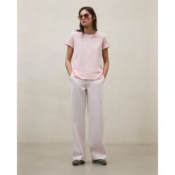 Camiseta de mujer de algodón regenerativo de manga corta keile