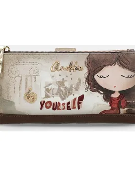Monedero grande flexible RFID Muse - Anekke - FashionsVida