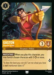 Gaston - Superior Archer (Foil) Attack of the Vine!
