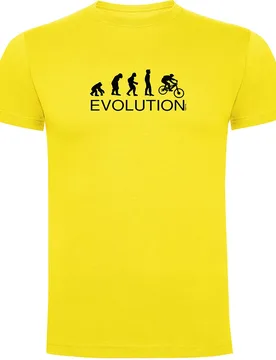 Maglietta A Maniche Corte Evolution Mtb Yellow - Kruskis - FashionsVida