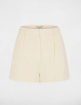 Short de mujer de tiro alto efecto bordado - Morgan - FashionsVida