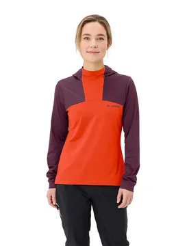 Felpa Con Cappuccio Qimsa Cassis - Vaude Bike - FashionsVida