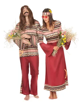 BCI Hippie Paarkostüm-Set bunt - BCI - FashionsVida