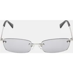 Gafa de sol unisex rectangular metalica