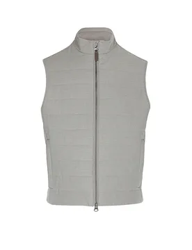 Gilet trapuntato grigio chiaro S - Gant - FashionsVida
