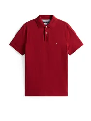 Poloshirt Regular Fit dunkelrot XXL Herren