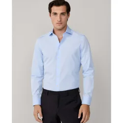 Camisa formal de hombre slim fit lisa
