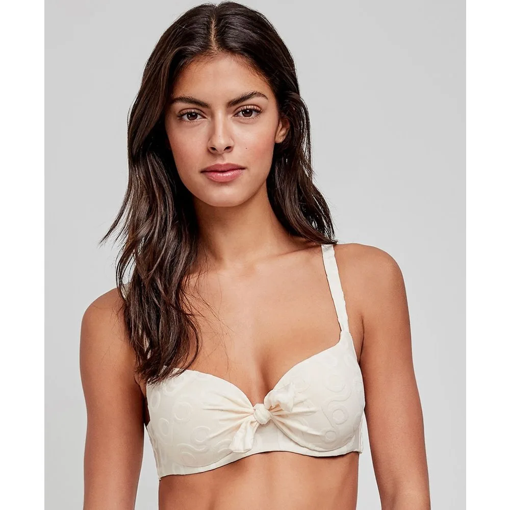 Top bikini capacidad print geométrico - Gisela - FashionsVida