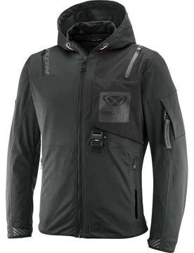 Giubbotto Moto M-QUARTER Antracite Nero taglia M - Ixon - FashionsVida