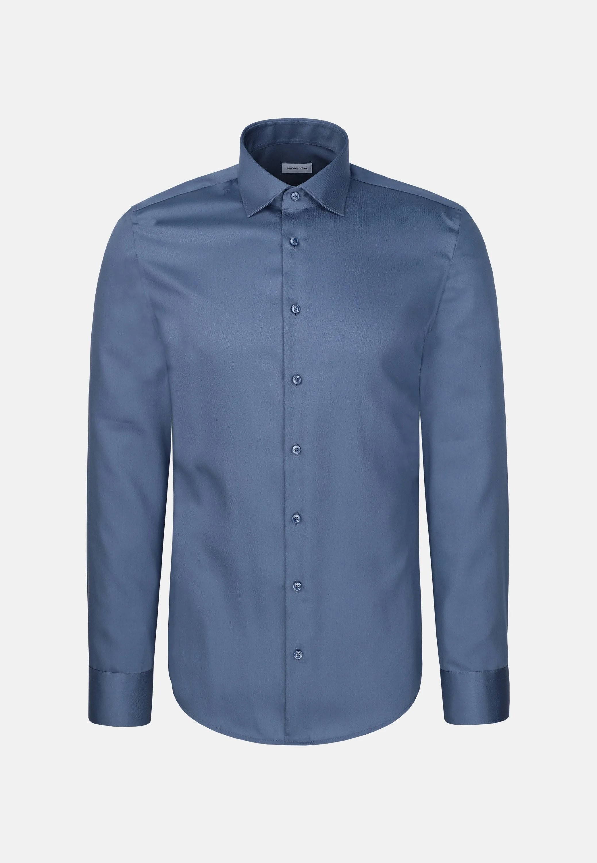 Slim Business Hemd Uni Blau 41 - Seidensticker - FashionsVida