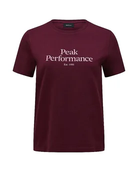 T-shirt Original rouge foncé XS - Peak Performance - FashionsVida