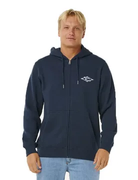 Sweat-shirt à Zip Hazey Days Dark Navy M - Rip curl - FashionsVida
