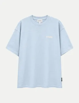 T-Shirt Big Vacaciones Blau L - Kleinigkeit - FashionsVida