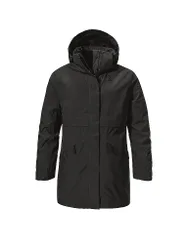 Parka de invierno para mujer Malkay Hoodie negro 42
